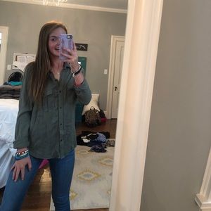 Army Green Buttondown